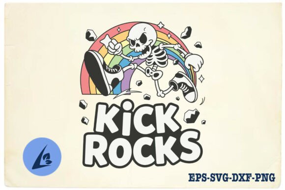 Kick Rocks Skeleton SVG: A Designer’s Review