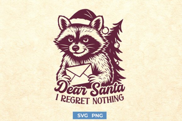 Review: Dear Santa I Regret Nothing SVG for Embroidery