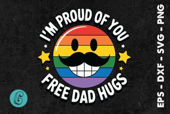 Review: Proud of You Free Dad Hugs SVG for Embroidery