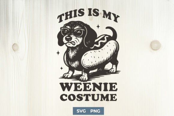 Review: This Is My Weenie Costume Funny SVG PNG