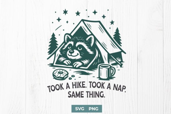 Review: Took a Hike Took a Nap Funny SVG PNG