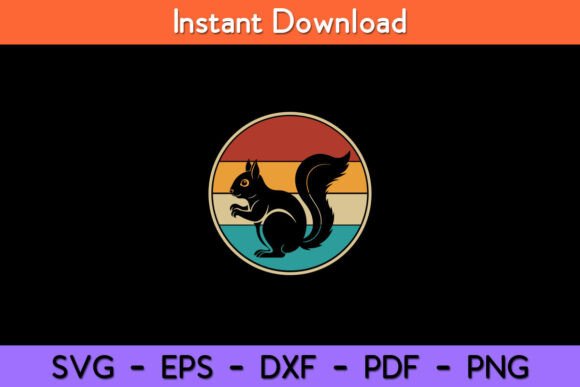 Review: Vintage Squirrel Funny SVG for Embroidery