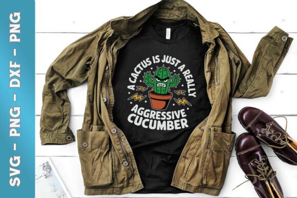 Reviewing the Cactus Cucumber Funny SVG for Embroidery