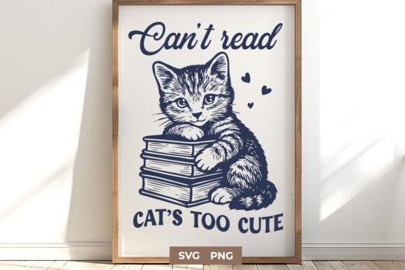 Reviewing the Can’t Read Cat’s Too Cute SVG for Embroidery