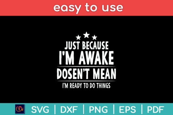 Reviewing the Just Because I’m Awake SVG for Stitchers