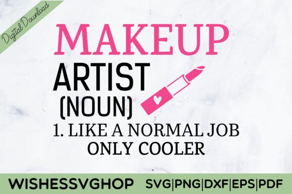 Reviewing the Makeup Artist Definition SVG for Embroidery