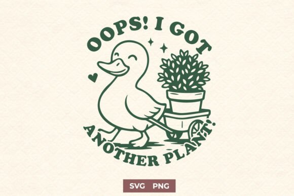 Reviewing the Oops I Got Another Plant SVG for Embroidery