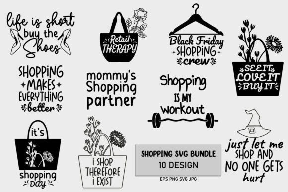 Shopping Funny SVG Bundle: A Designer's Review